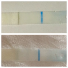 Faint positive?
