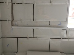 To not pay tiler until he’s fixed a botched job?