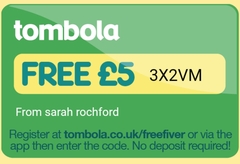 Tombola free £5 code