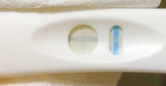 Faint positive?