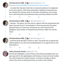C. Burns thread on the original GRA and how transactivists intended it to function