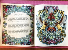 Adult colouring in