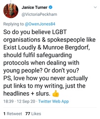 Janice Turner on safeguarding manages to name everyone succinctly in one column