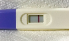 Faint positive?