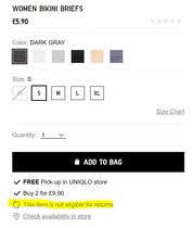 Uniqlo - a warning