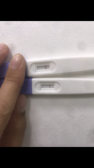 Negative FRER, faint positive cheapies