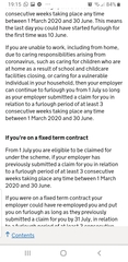 Furlough/Sick Leave vs Holidays