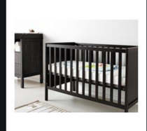 Can I have a rainbow/cloud themed nursery with dark brown furniture?