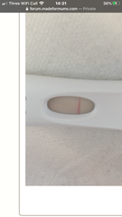 this positive pregnancy test