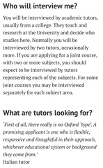 Help me understand the Oxford College system