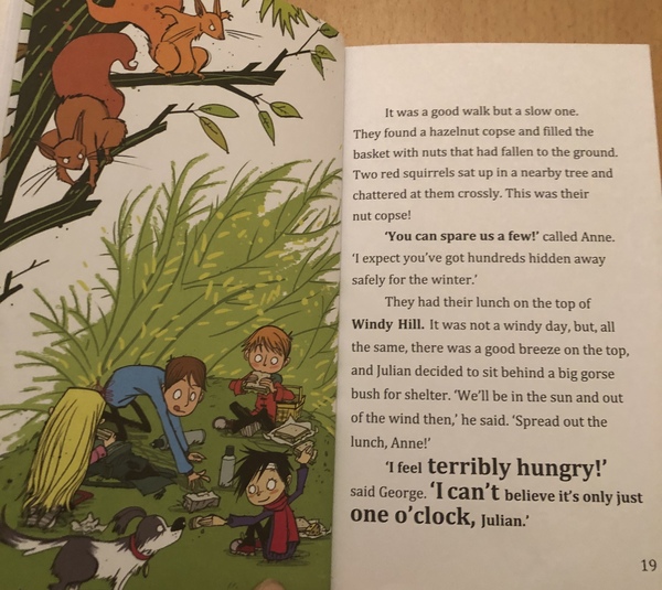 Books for nearly 7 year old