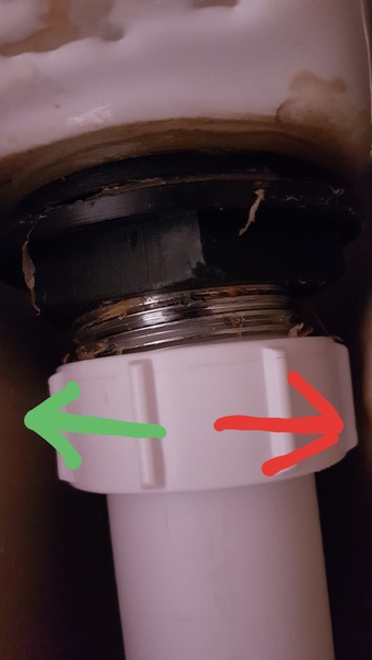Any handy people about?  Need help with a basin U bend