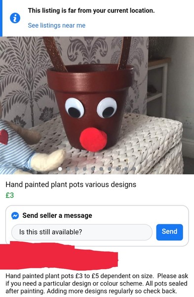 Facebook - Christmas and Halloween shite