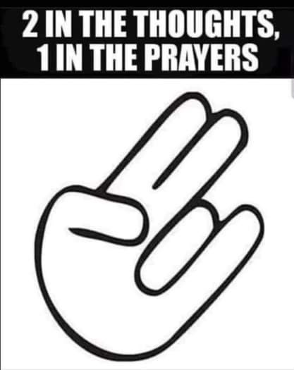 To ask you to pray for Donald and Melania?
