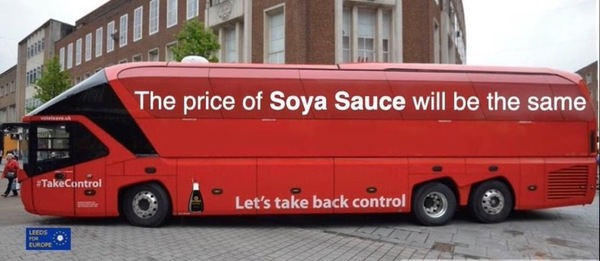 to think this spin on Soy sauce post Brexit is impressive
