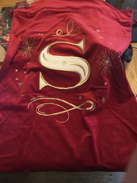 B&M initials velvet sacks support group