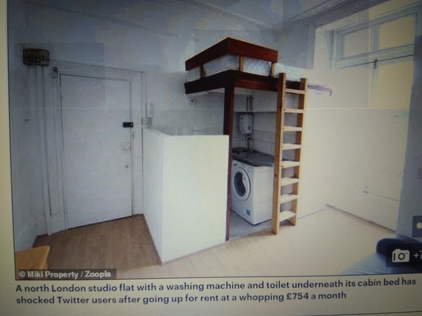 To ask when you moved out?