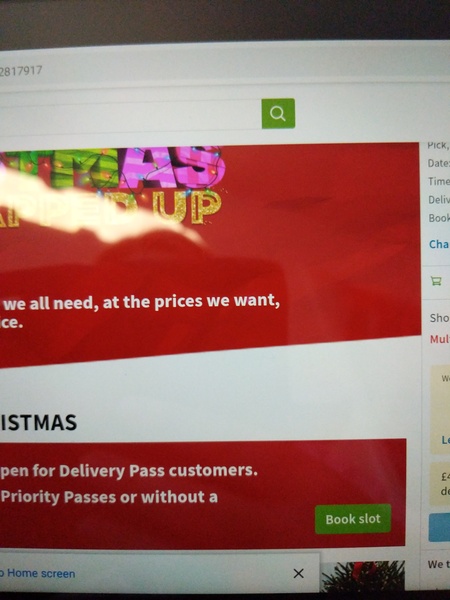 Asda delivery christmas slots