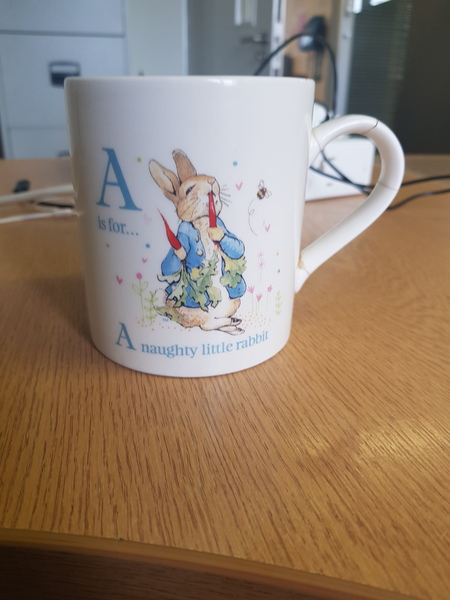 To be so upset about a mug