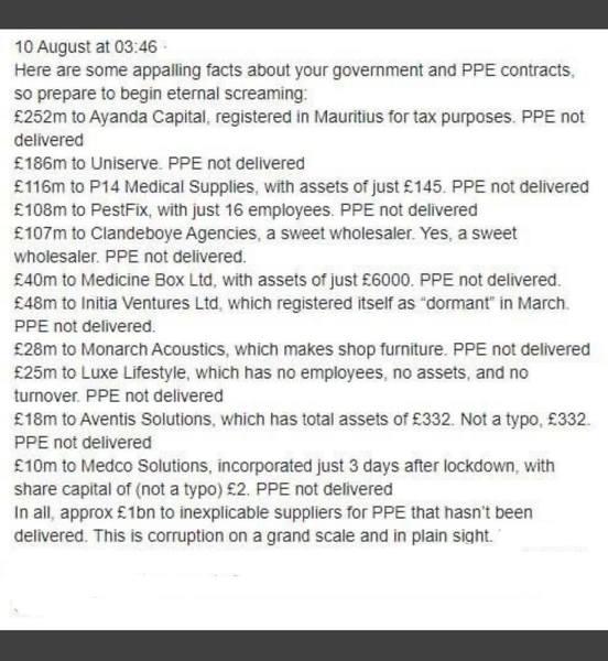 Why do people believe the government are acting in their self-interest?