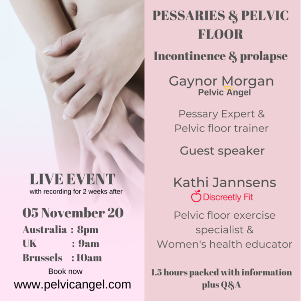 Pessaries and pelvic organ prolapse talk