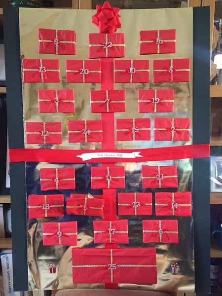 Ideas for a homemade advent calendar for my husband to be ❤️