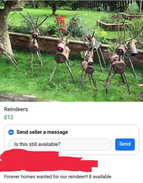 Facebook - Christmas and Halloween shite