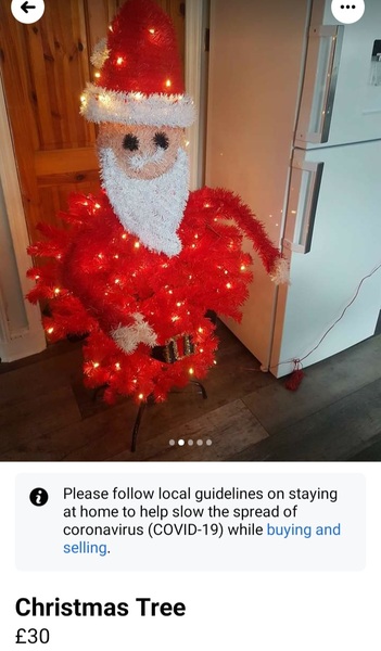 Facebook - Christmas and Halloween shite