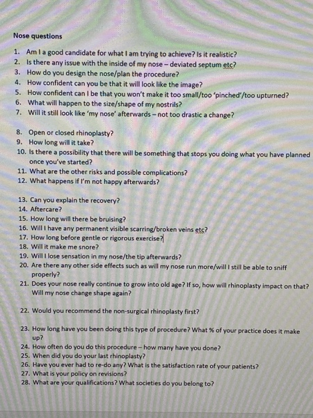 Has anyone here had rhinoplasty and do you regret it?