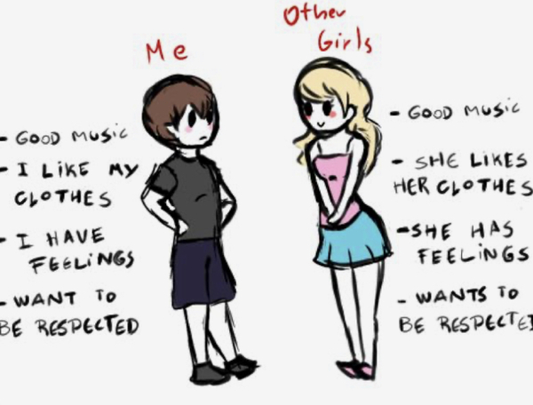 You're Not Like Other Girls (or women)