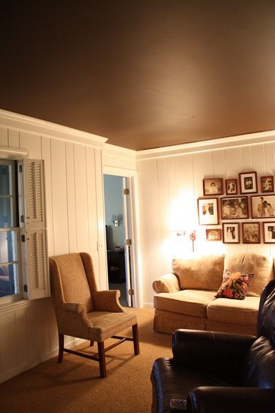 Show me your brown ceilings