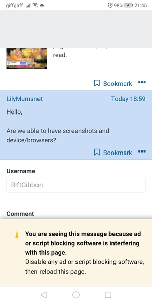 Ad blocker installed pop up