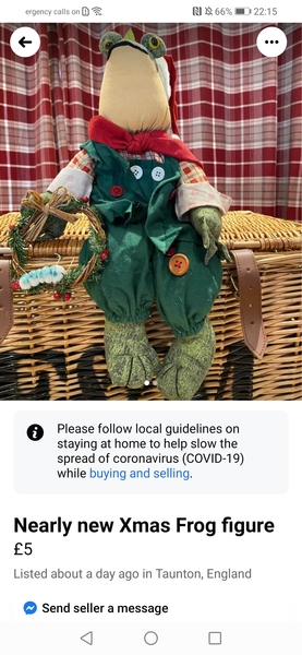 Facebook - Christmas and Halloween shite