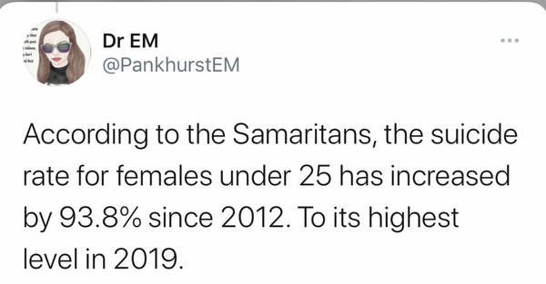 Really excellent article about the damage society is causing girls