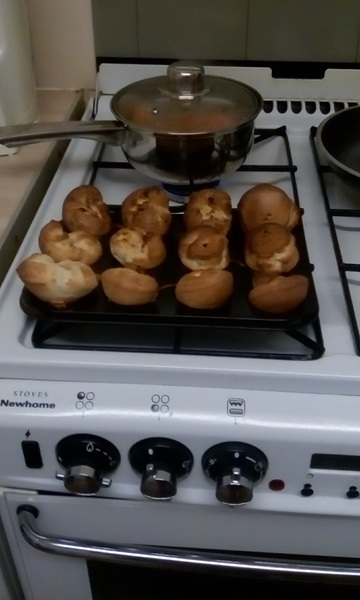 Yorkshire puddings won't sink in!