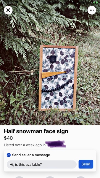 Facebook - Christmas and Halloween shite