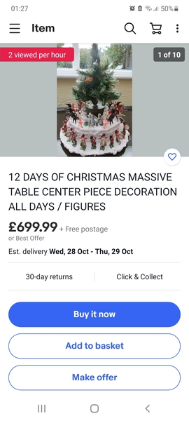Facebook - Christmas and Halloween shite