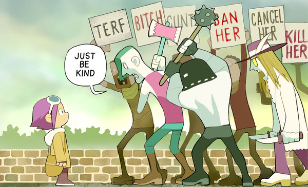 Crispin Blunt: Strident women's rights campaigners provoked trans people to be angry and confrontational.