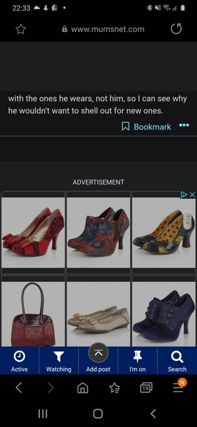 To buy DPs shoes...