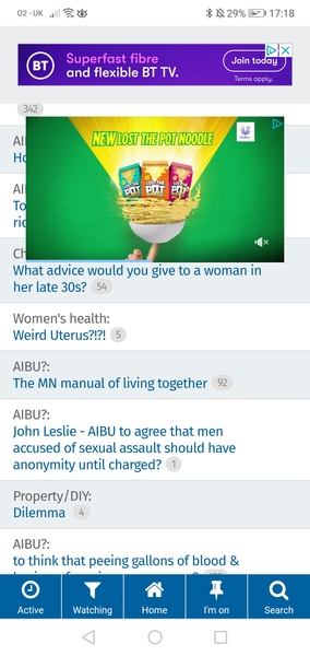 Pot noodle ad