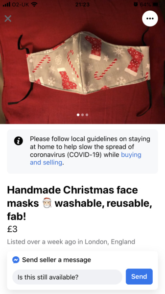 Facebook - Christmas and Halloween shite