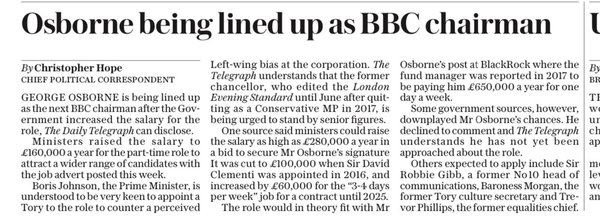 Westminstenders: Prepare for what we said would never happen