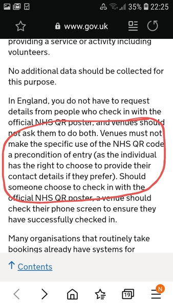 To think not everyone can be expected to scan QR codes?