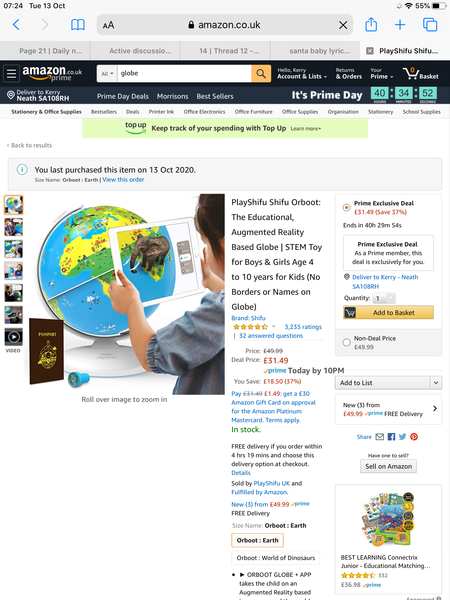 Thread 12 - the one where it’s amazon prime day on 13th and 14th October