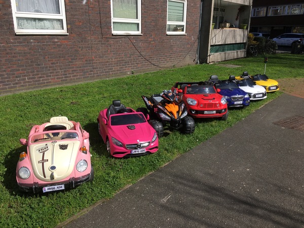 Wacky outdoor bday party idea