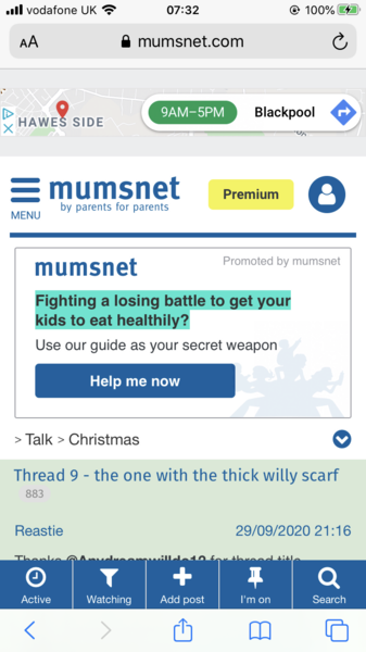 'Promoted by Mumsnet' ads making site jumpy