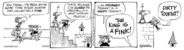 When did Think become Fink.