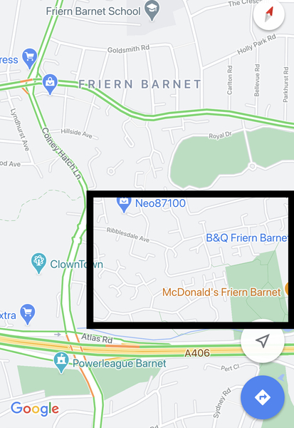 Friern Barnet (Colney Hatch Rd) vs. Muswell Hill