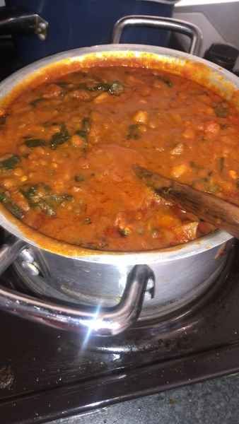 Easy way to use up frozen veg?