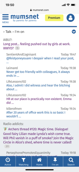 Why have you taken away the ability to remove a thread from “threads I’m on” on the mobile site?